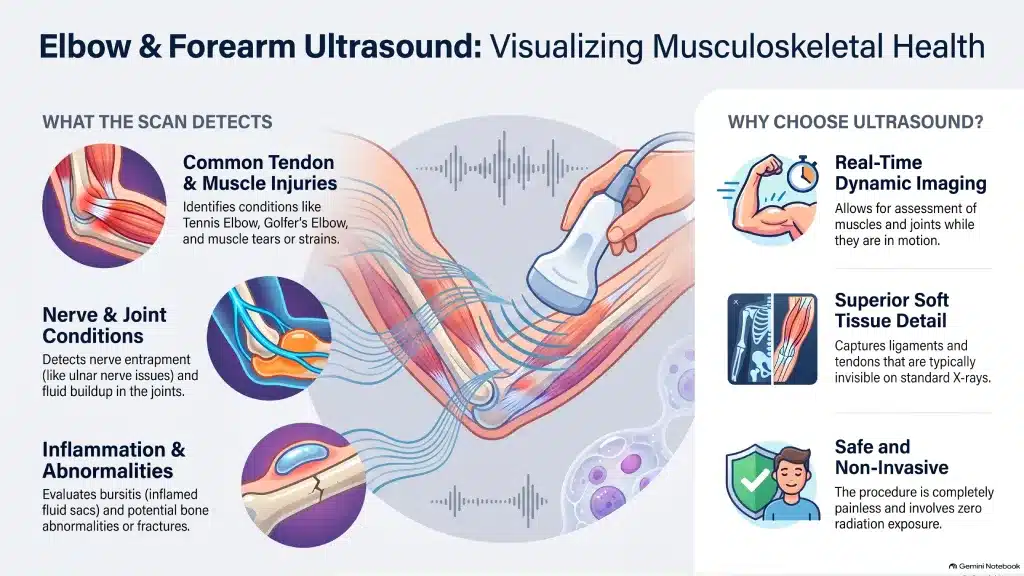 Elbow/forearm Ultrasound Scan 1 Elbow/forearm Ultrasound Scan
