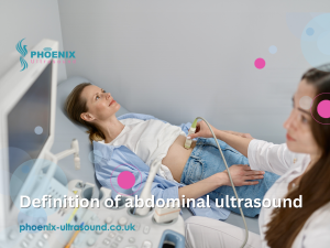 Definition of abdominal ultrasound