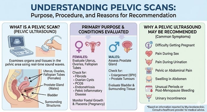 Difference Between Pelvic Scan and Abdominal Scan? 2 Pelvic Scan