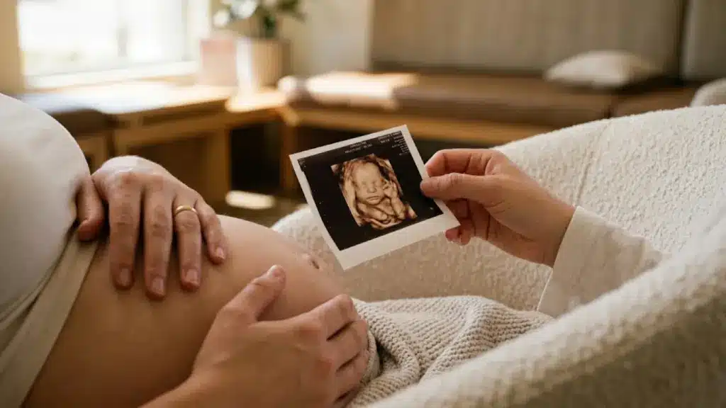Early gender reveal  3D Scan: From 13 weeks