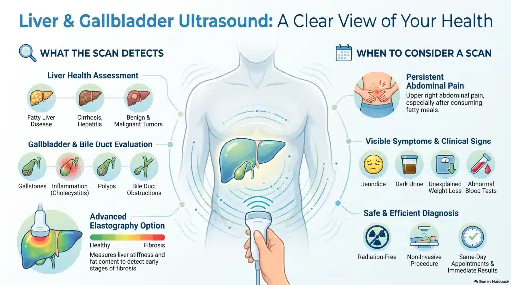 Liver and Gallbladder Ultrasound Scan